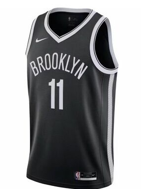 Nike NBA Brooklyn Nets 2020 Kyrie Irving Icon Edition Swingman Jersey, Used (L)